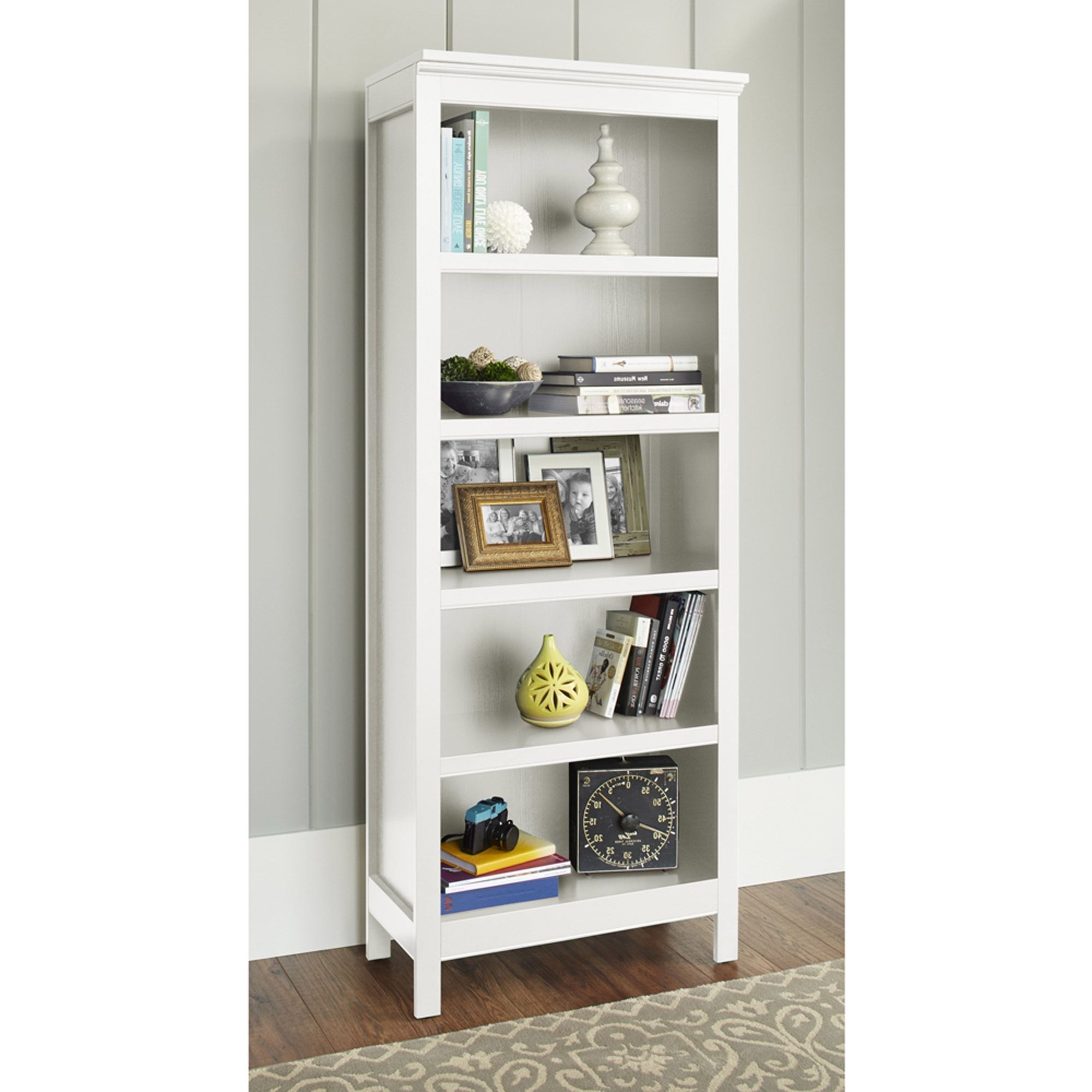 Most Up To Date Walmart White Bookcases Pertaining To Product (View 9 of 15)