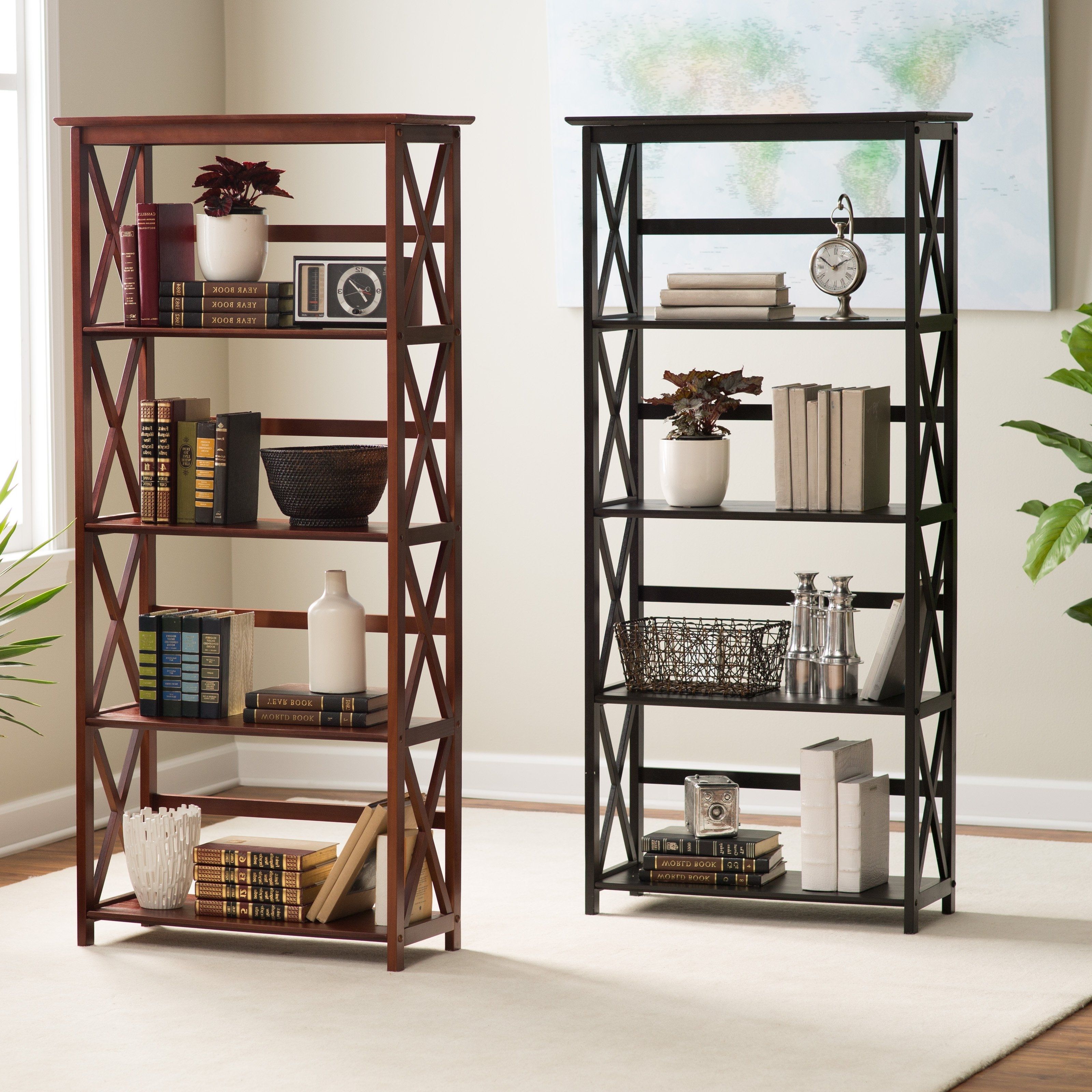 Newest Bookcases With Regard To 3 Tier Stackable Folding Bookcase (View 1 of 15)
