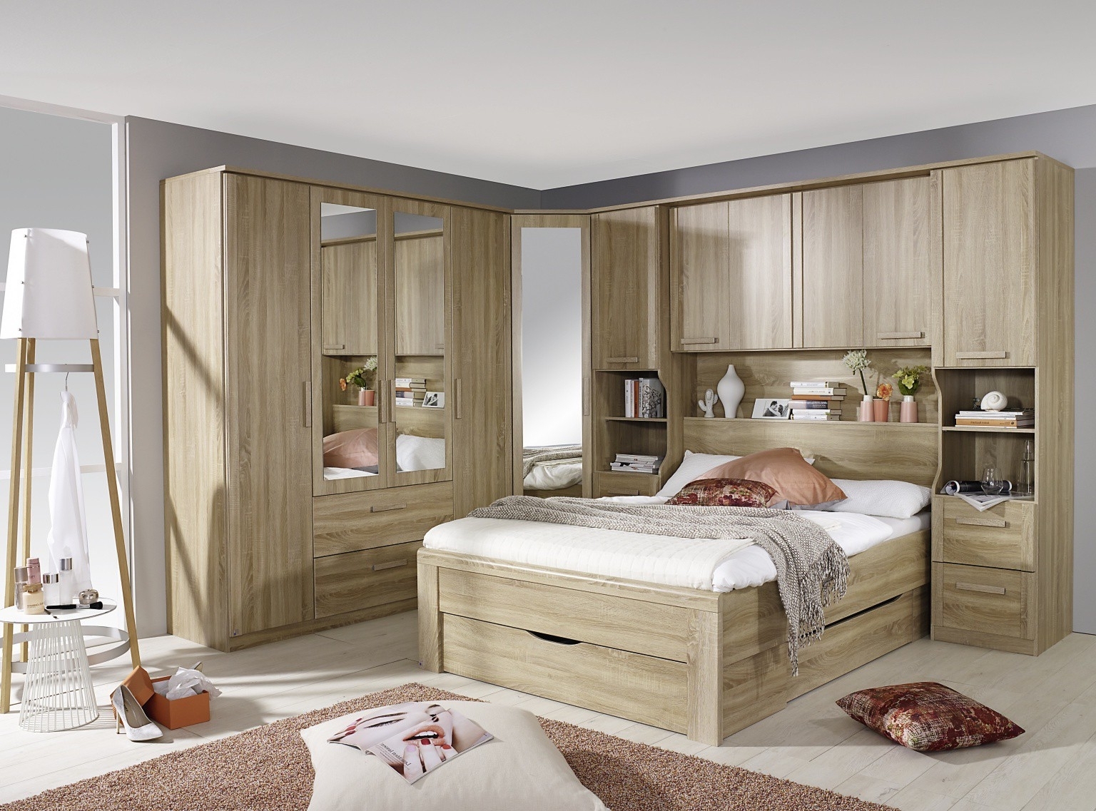 Featured Photo of 15 Best Collection of Overbed Wardrobes