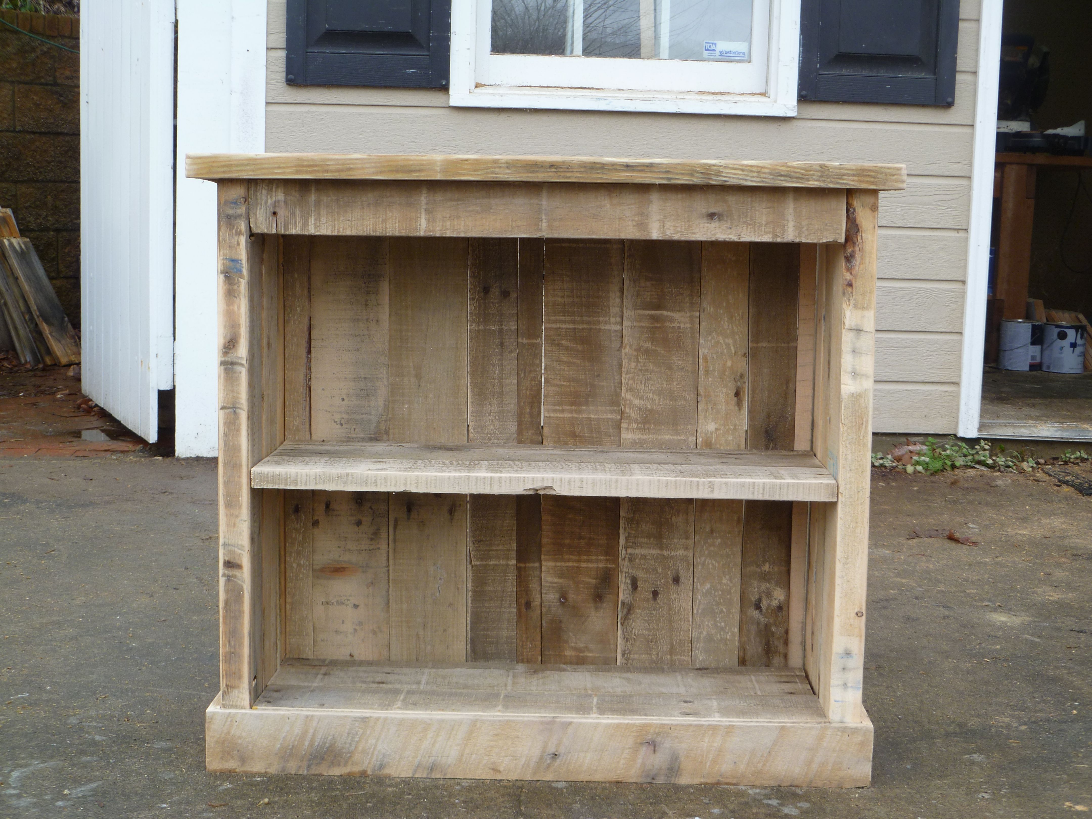 Pallet Bookcases Regarding Preferred Pallet Bookcase Or Night Stand Visit & Like Our Facebook Page (View 6 of 15)