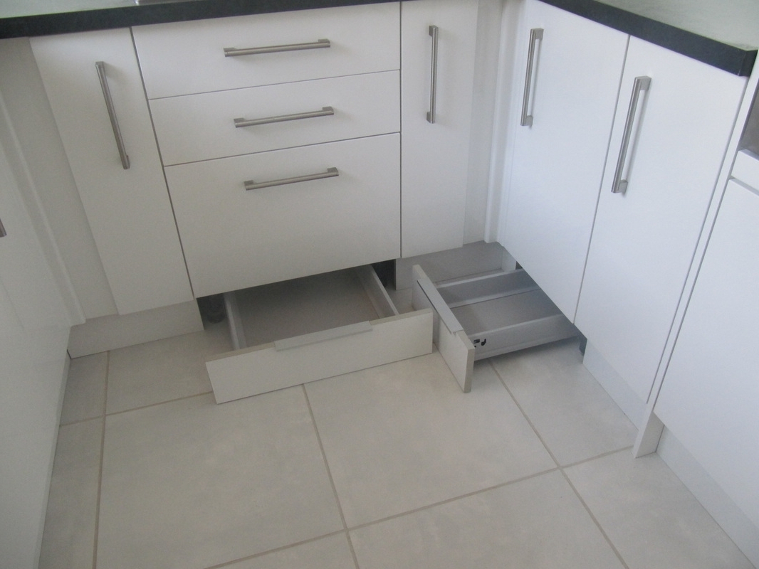 Plinth Drawers Inside Widely Used Toekick/plinth Drawers Make Use Of Unused Space Under The Cabinets (Photo 1 of 15)