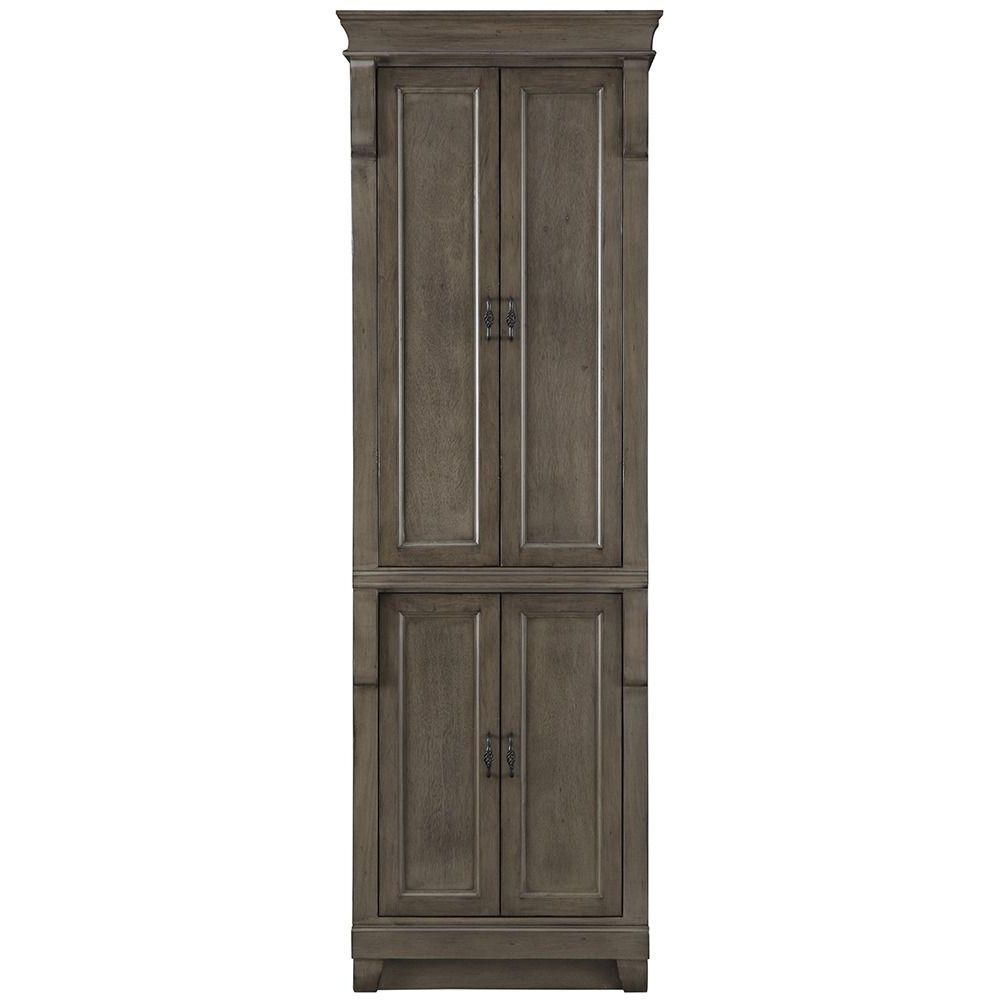 Popular Linen Cabinets – Bathroom Cabinets & Storage – The Home Depot Throughout Oak Linen Cupboard (View 8 of 15)