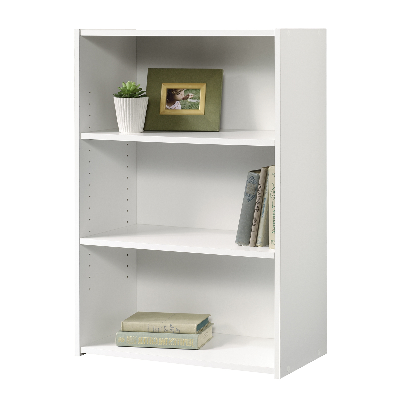 Popular Mainstays 3 Shelf Bookcases For Beginnings (Photo 13 of 15)