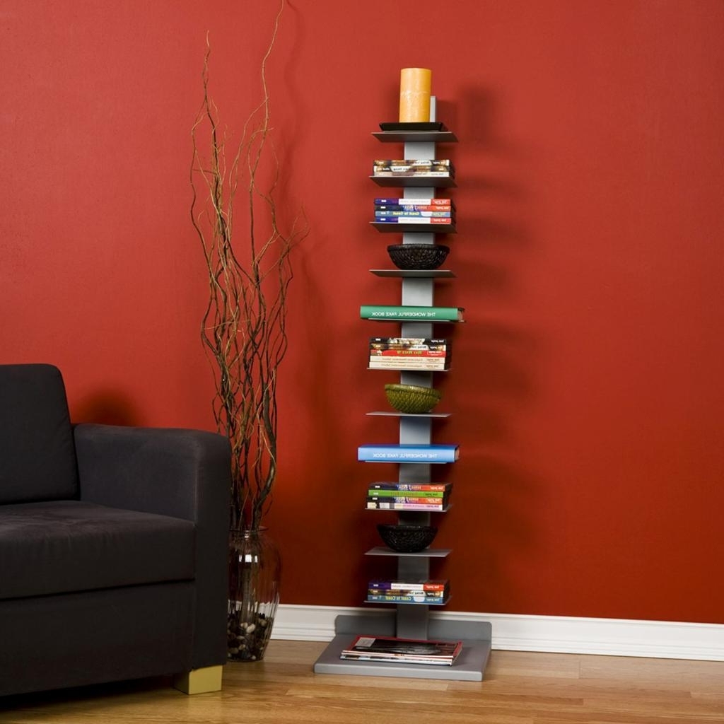 Preferred Freestanding Bookshelves Throughout Home Design : Inspiring Free Standing Bookshelvess (Photo 13 of 15)