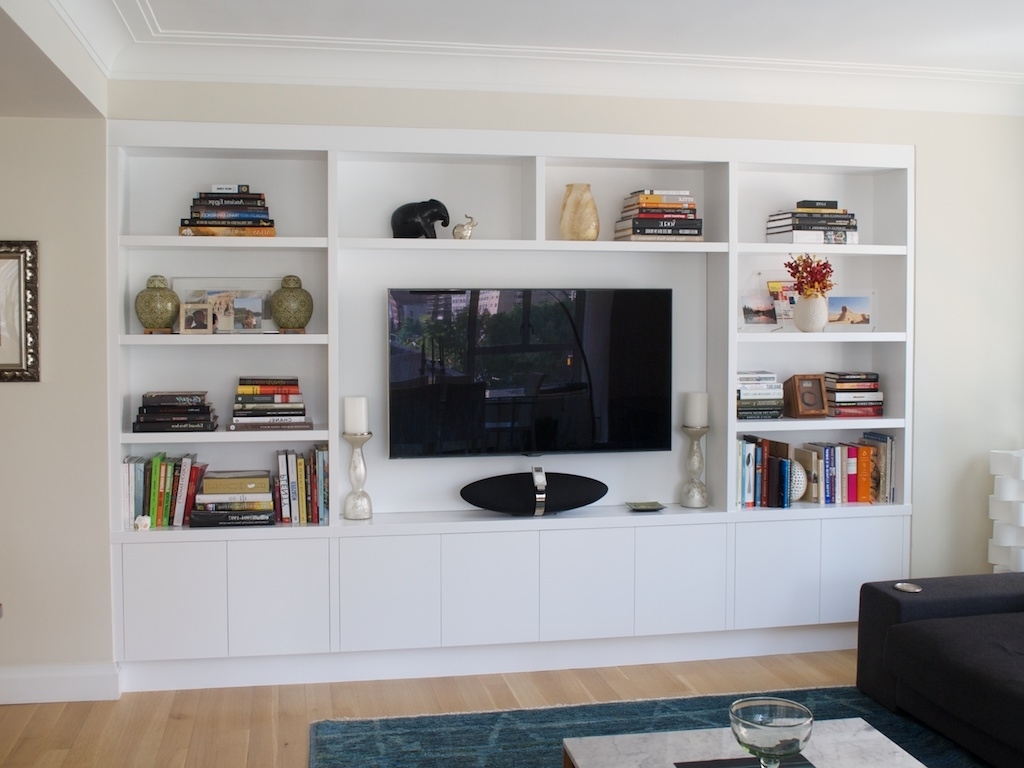 Preferred Wall Units: Astonishing Custom Built In Tv Cabinets Built In Within Built In Tv Bookcases (Photo 3 of 15)