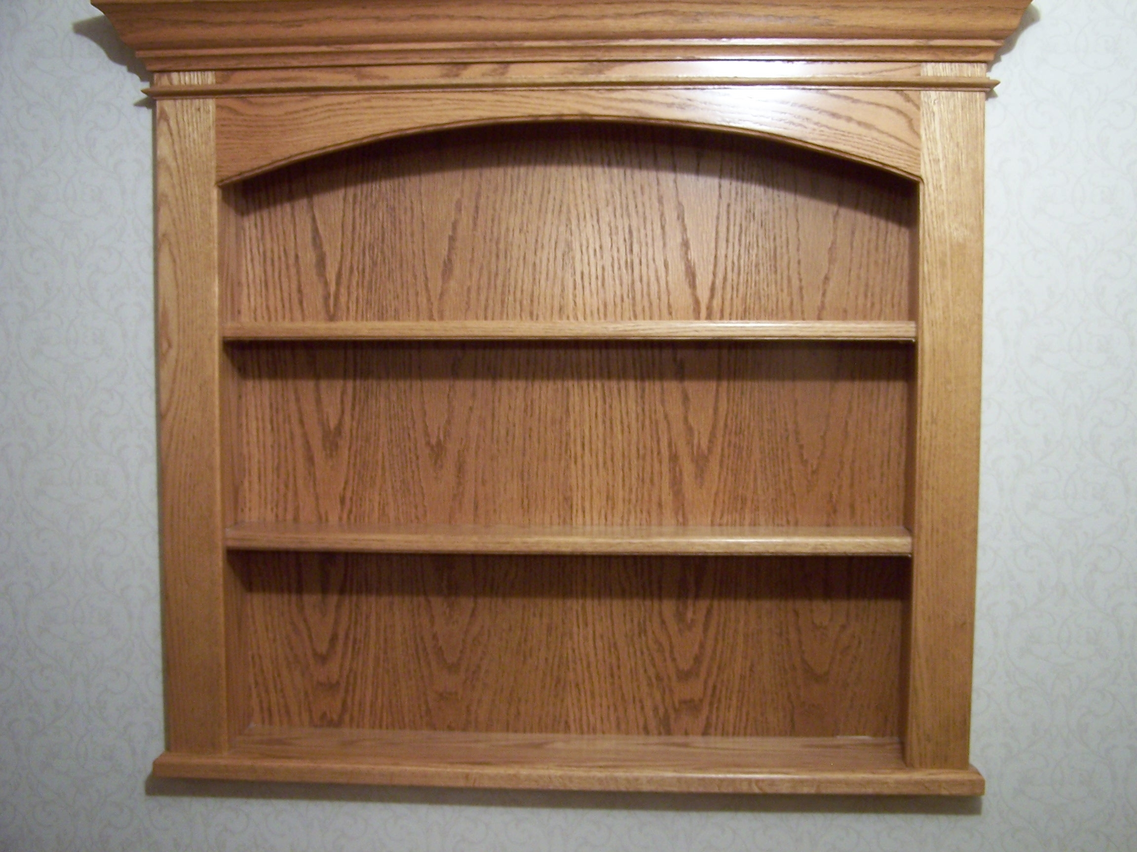 Raver Creative Woodworking Custom Made Solid Oak Shelf Unit With Best And Newest Oak Shelves (Photo 12 of 15)