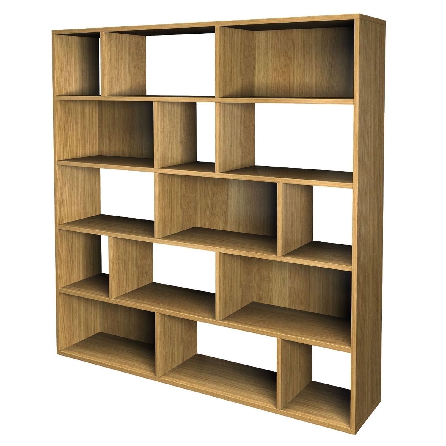 Recent Contemporary Oak Bookcases Regarding Furniture, Simple Stylish Designs Pictures Of Creative Bookshelf (View 3 of 15)