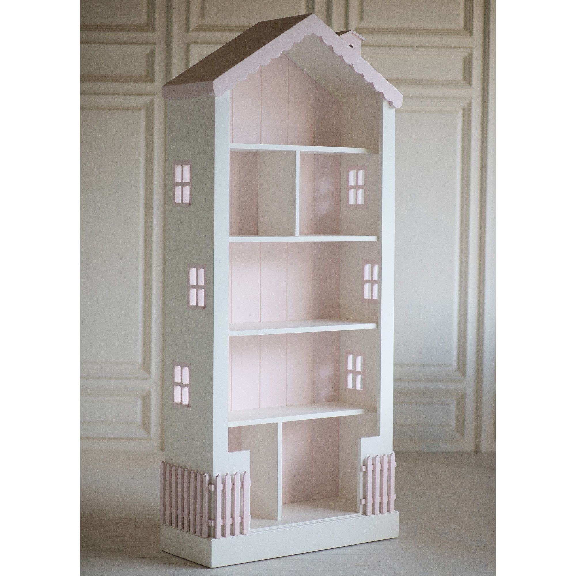Recent Dollhouse Bookcases With Regard To Alice's Dollhouse Tall Bookcase For Kidsthe Beautiful Bed Company (View 8 of 15)