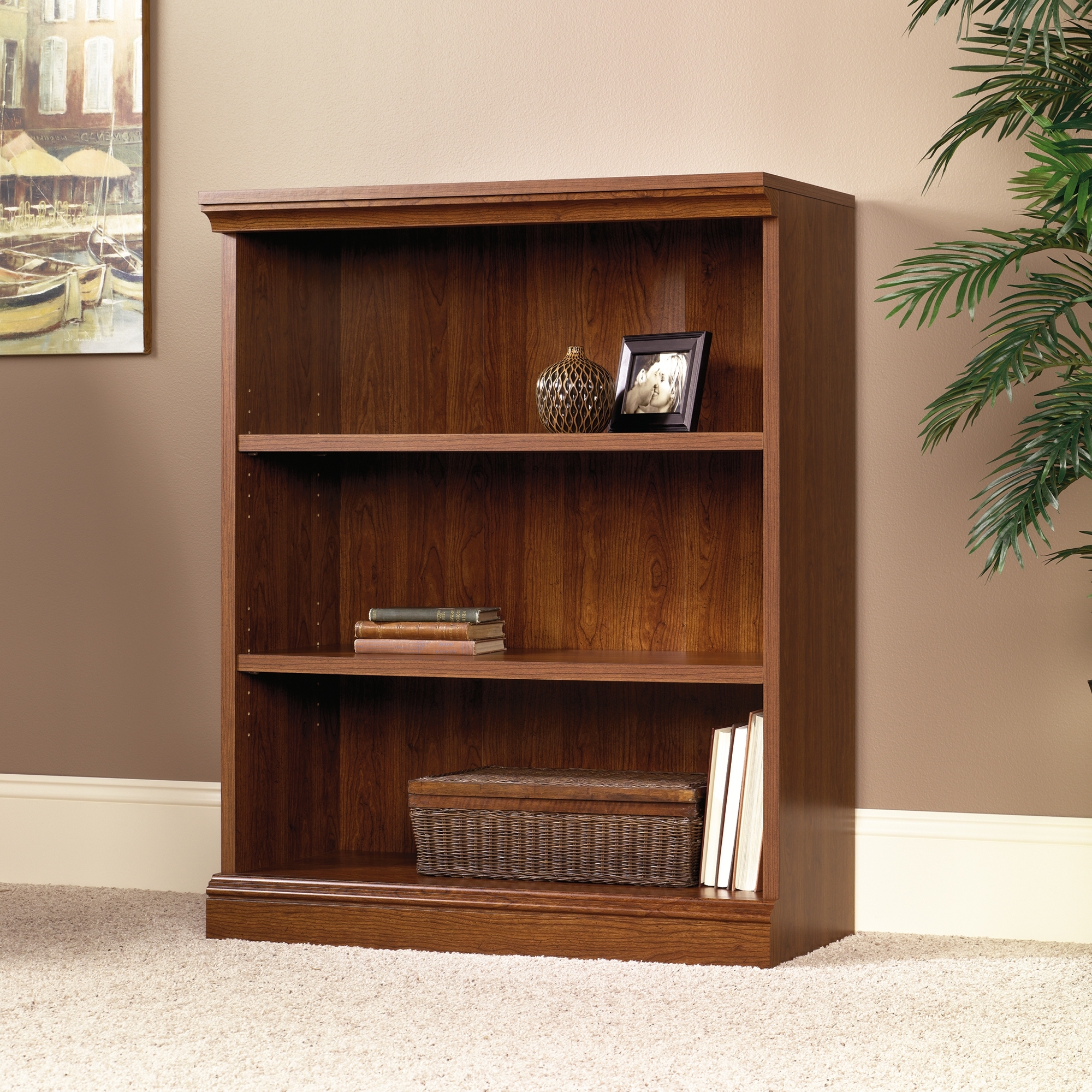 Sauder Inside 3 Shelf Bookcases (Photo 1 of 15)