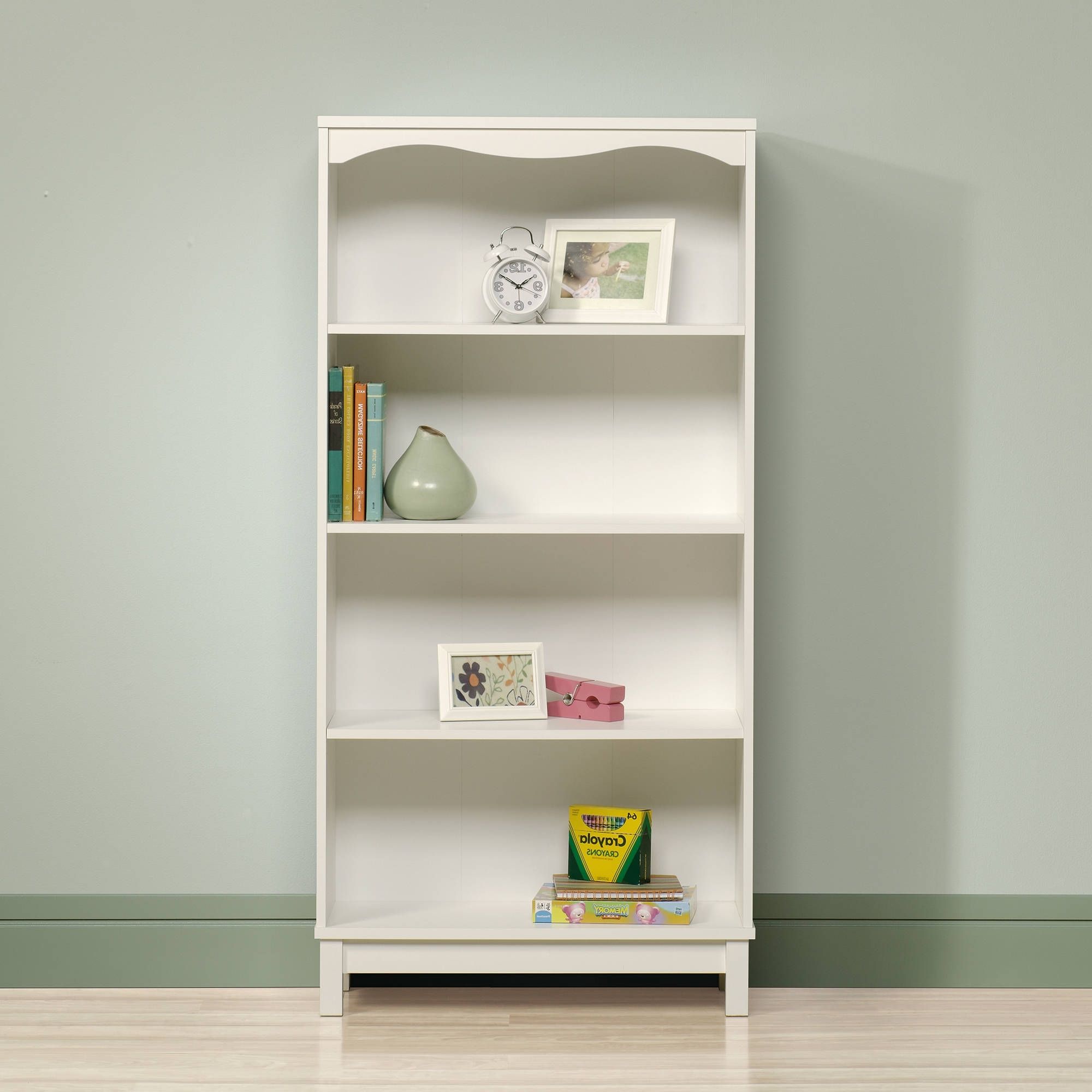 Sauder Storybook Bookcase, Soft White – Walmart Regarding Well Known Walmart White Bookcases (View 1 of 15)