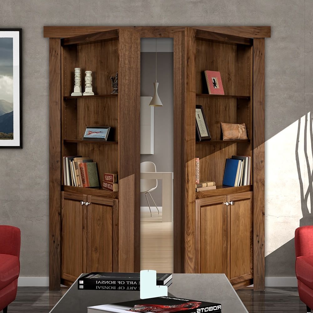 Secret Door Bookcases Intended For Famous Murphy Door Store (View 7 of 15)