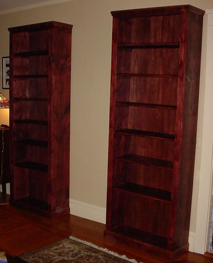 Solid Wood Bookcases For Newest Lakota Custom Designs — Custom, Solid Wood Furniture (all Solid (View 3 of 15)