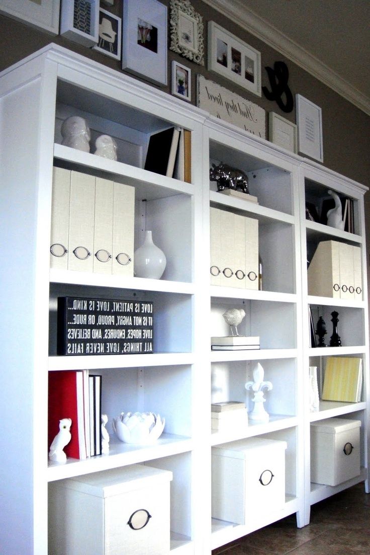 Threshold Carson 5 Shelf Bookcases In Well Known Shelves + Gallery Wall = Awesome (View 4 of 15)