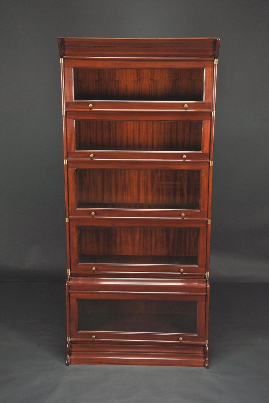 Trendy Lawyers Bookcases Within Reproduction Globe Wernicke Stacking Barrister Bookcase (View 1 of 15)