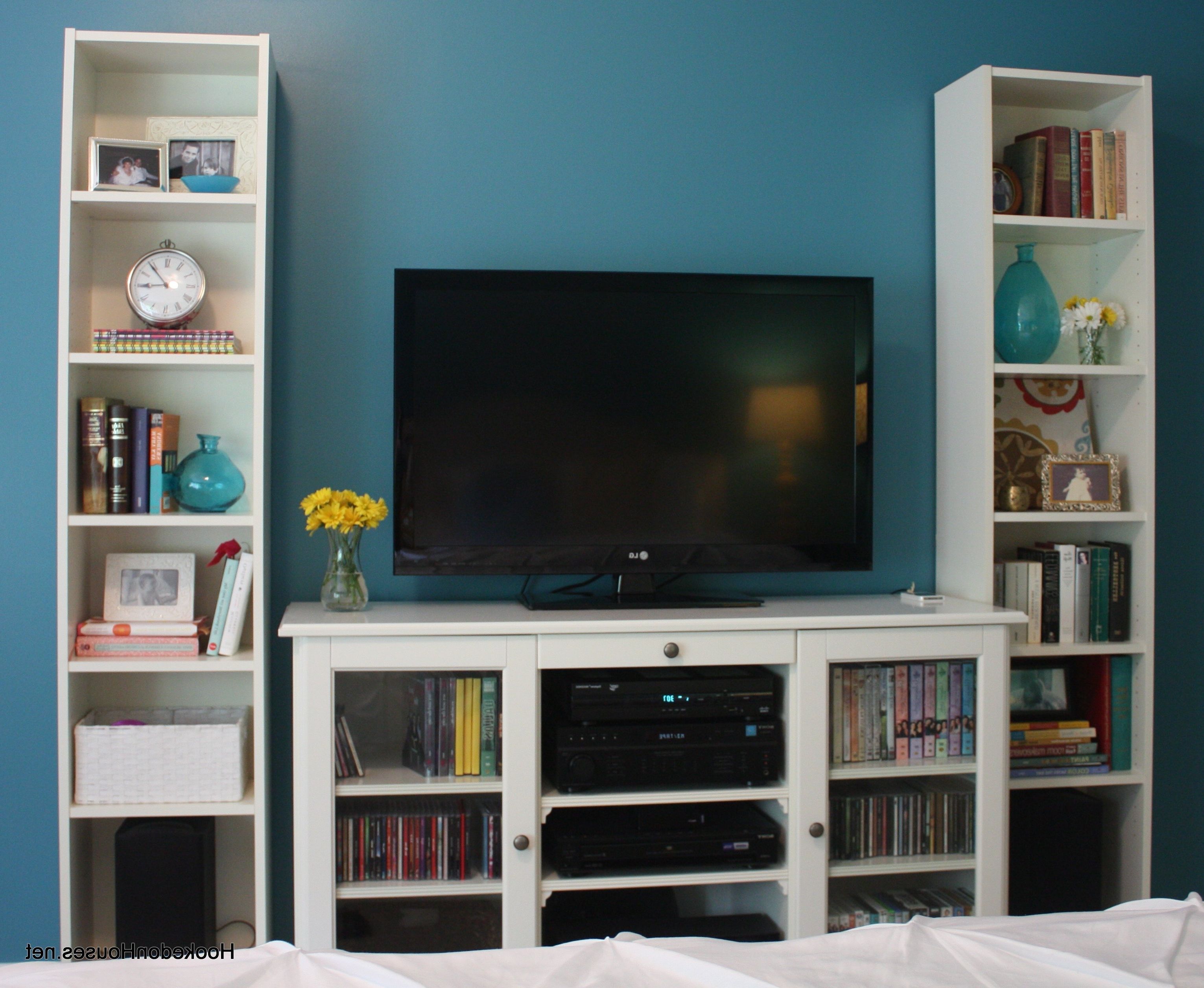 Wall Units. Astonishing Bookcase With Tv Storage: Awesome Bookcase In 2018 Tv And Bookcases Units (Photo 10 of 15)