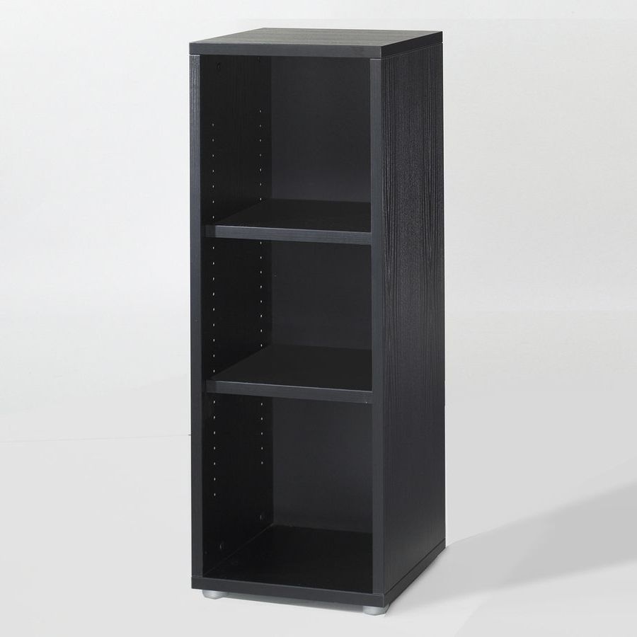 Walmart 3 Shelf Bookcases With Well Known Furniture Home: Furniture Home Walmart Bookcase Black Dreaded (View 11 of 15)