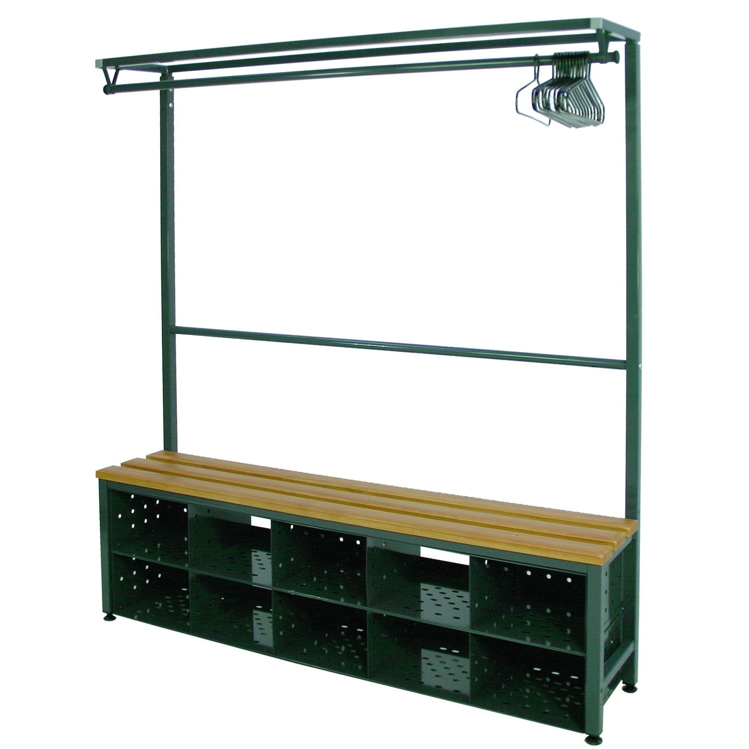 Wardrobes With Double Hanging Rail In Favorite Hanging Rail : The Basic Wardrobe Heavy Duty Steel Clothes Rack (View 15 of 15)