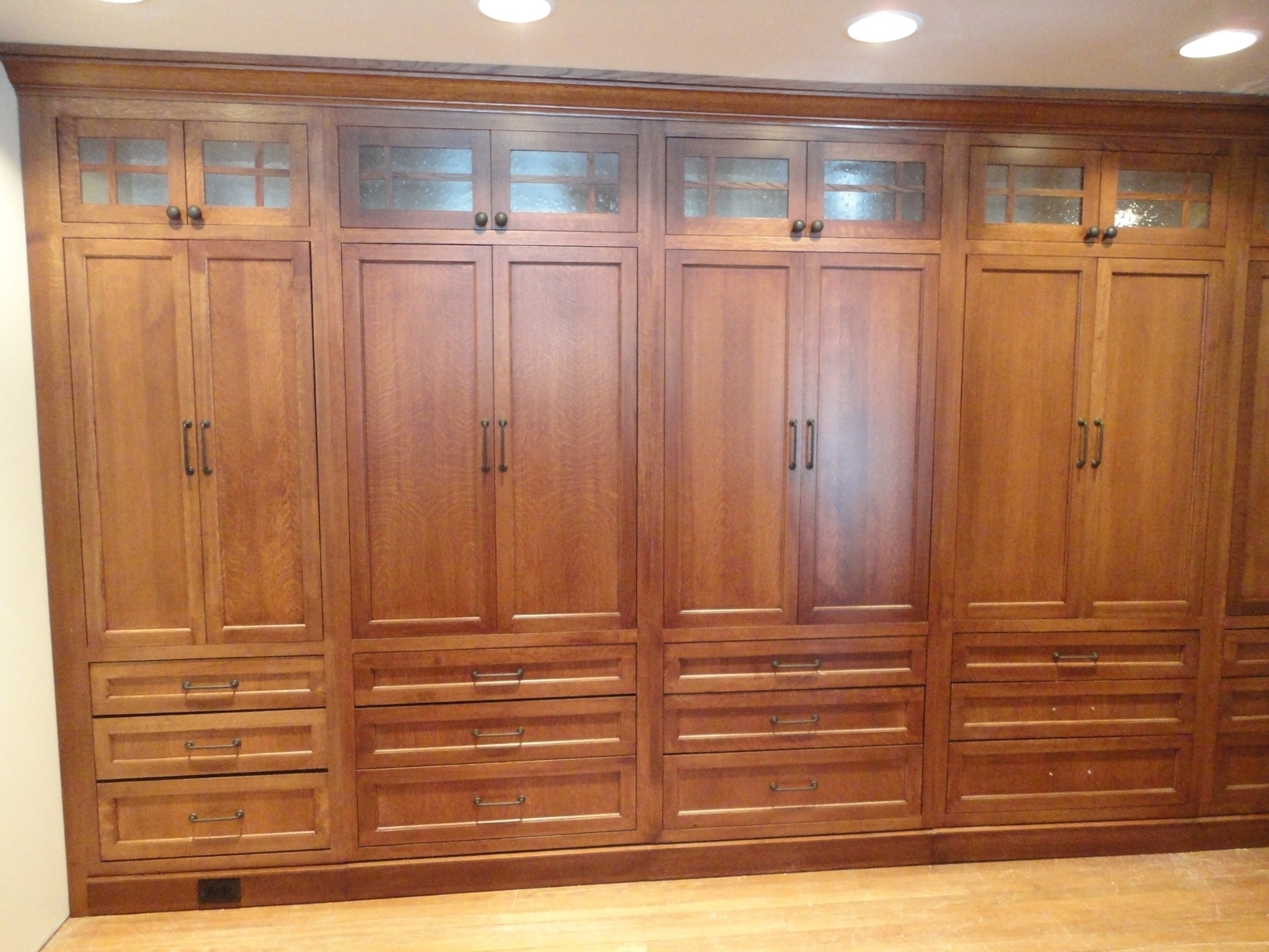 Featured Photo of 15 Collection of Solid Wood Built in Wardrobes