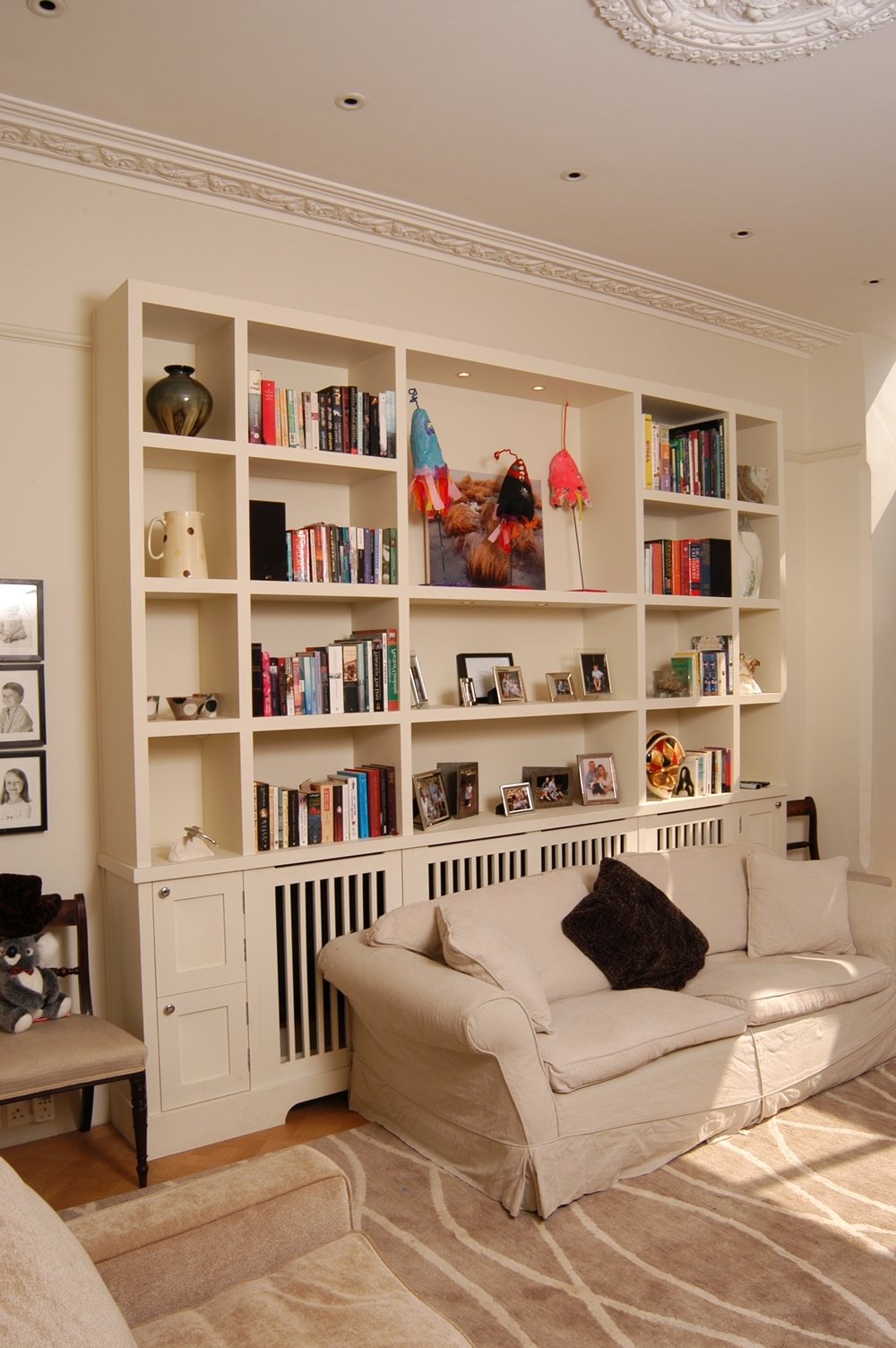 Featured Photo of The 15 Best Collection of Radiator Cover with Bookcases Above