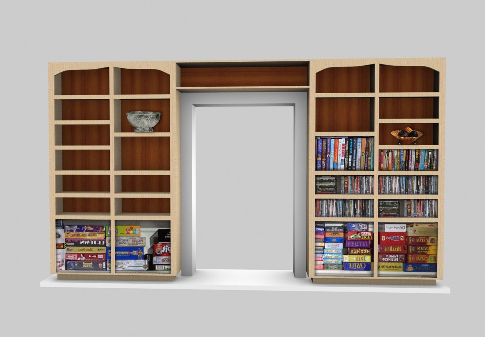 Well Liked Book Cabinet Design Gostarry Throughout Book Cupboard Designs (View 1 of 15)