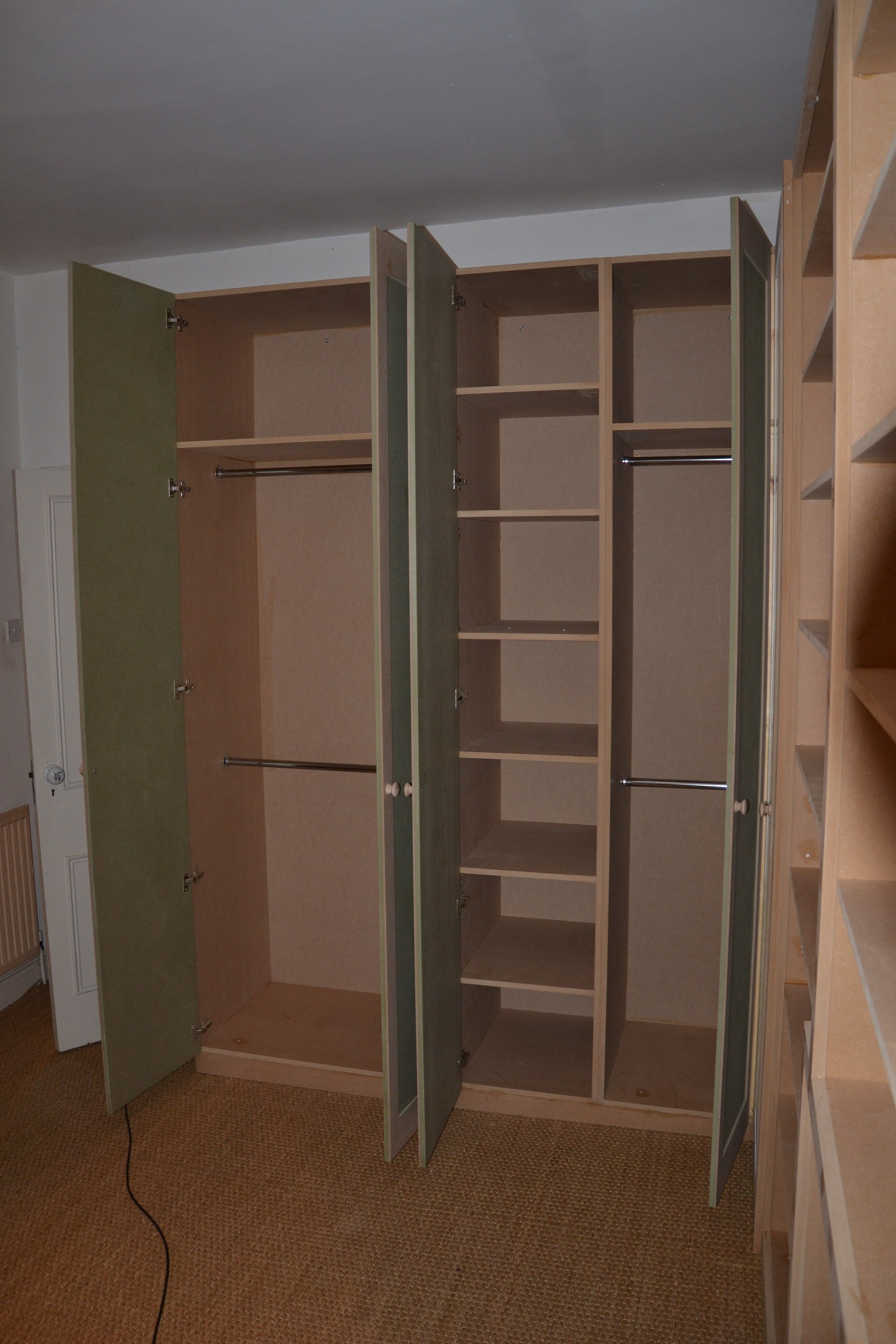 Well Liked Built In Cupboard Shelving Regarding Wardrobe With Shelves Only Wardrobes Uk Drawers And Cabinet This (Photo 4 of 15)
