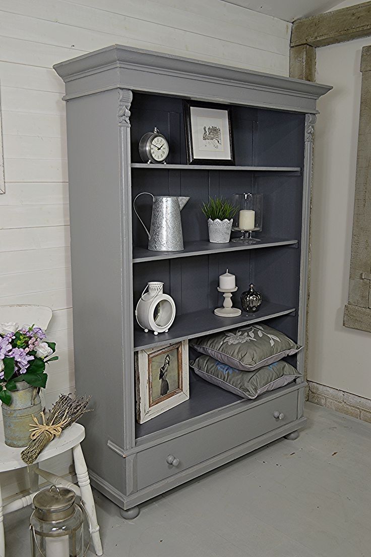 Well Liked Painted Bookcases Regarding Furniture Home: Best Painted Bookcases Ideas On Pinterest Painting (View 4 of 15)
