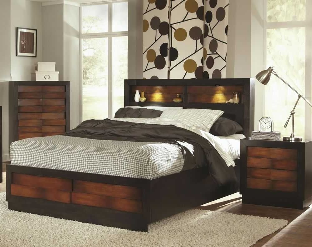 Widely Used Bookcase Headboard King Bedroom Set Poster Bed 2018 Also Regarding Bookcases Headboard King (View 4 of 15)