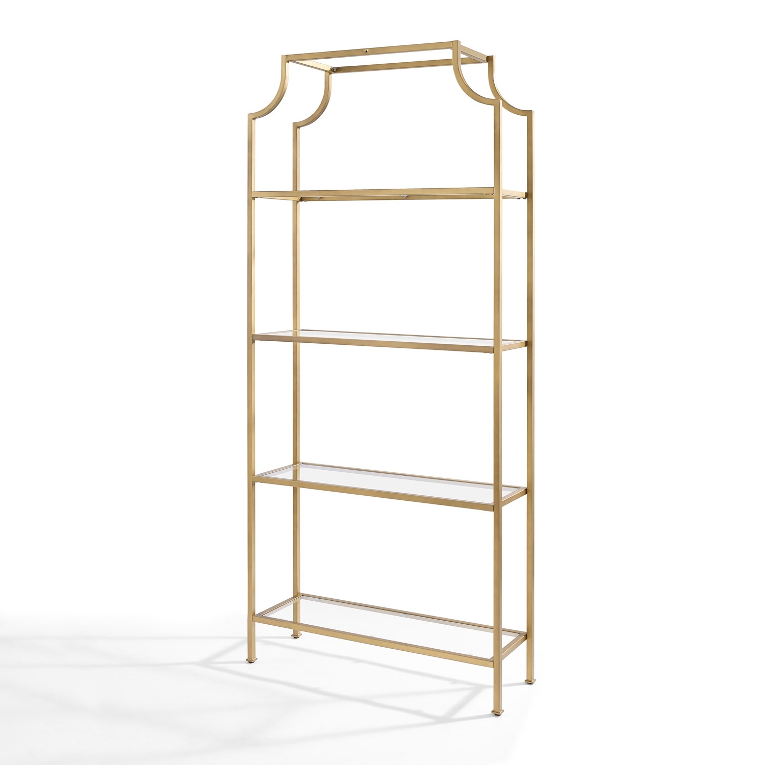 Featured Photo of 15 Collection of Gold Bookcases