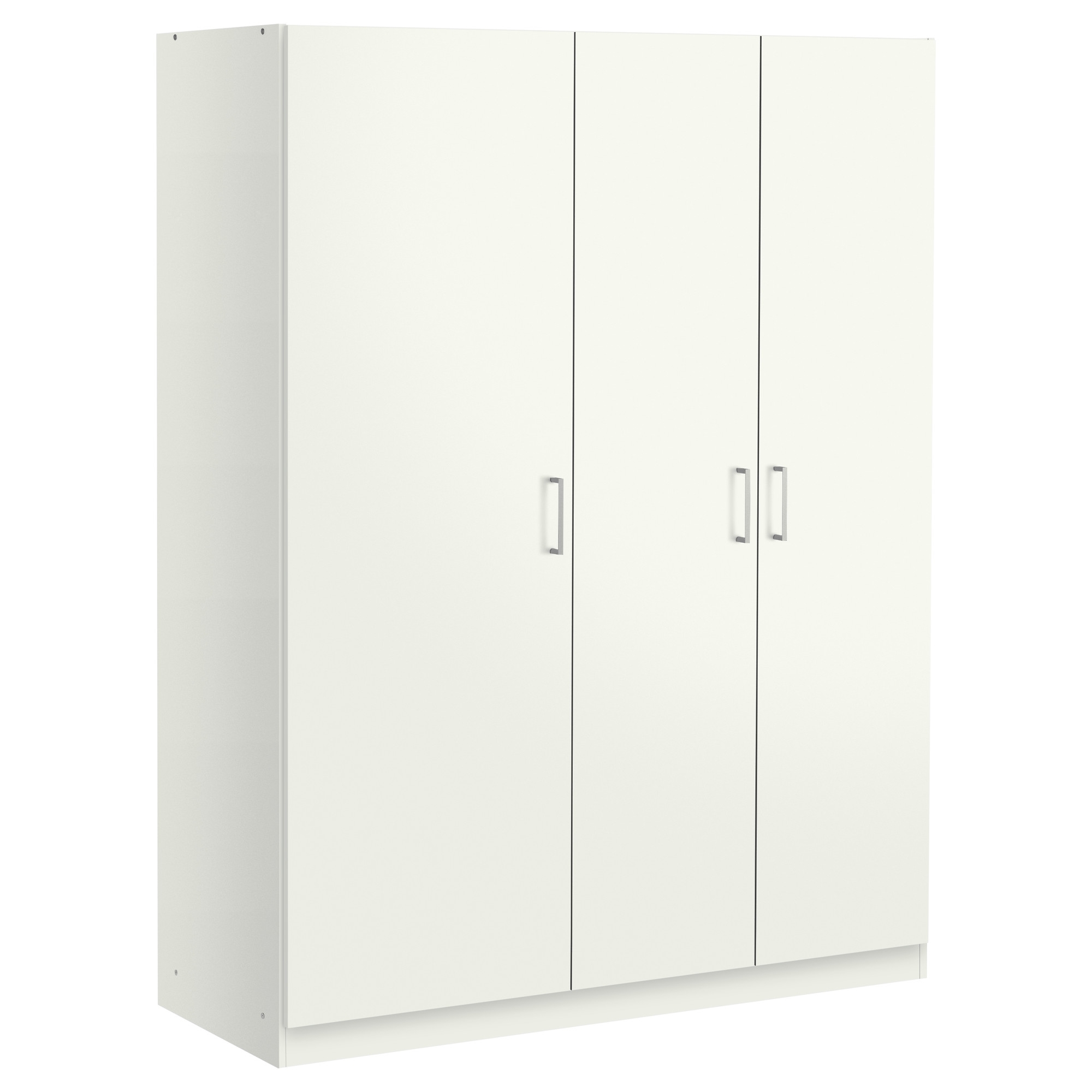 2017 White Cheap Wardrobes With Regard To Dombås Wardrobe White 140x181 Cm – Ikea (Photo 1 of 15)