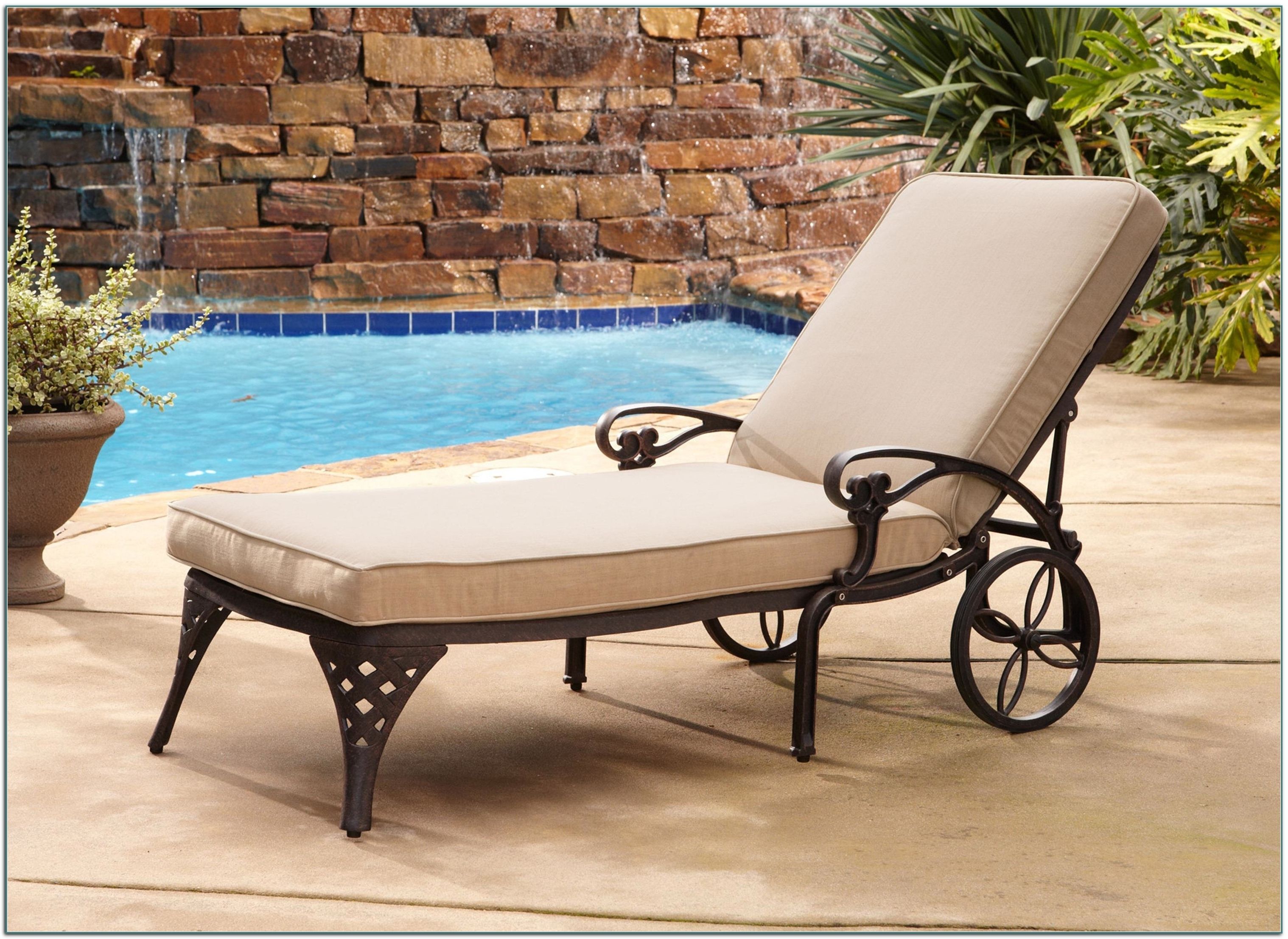 2018 Chaise Lounge Chairs Outdoor Pool • Lounge Chairs Ideas Pertaining To Heavy Duty Outdoor Chaise Lounge Chairs (View 3 of 15)