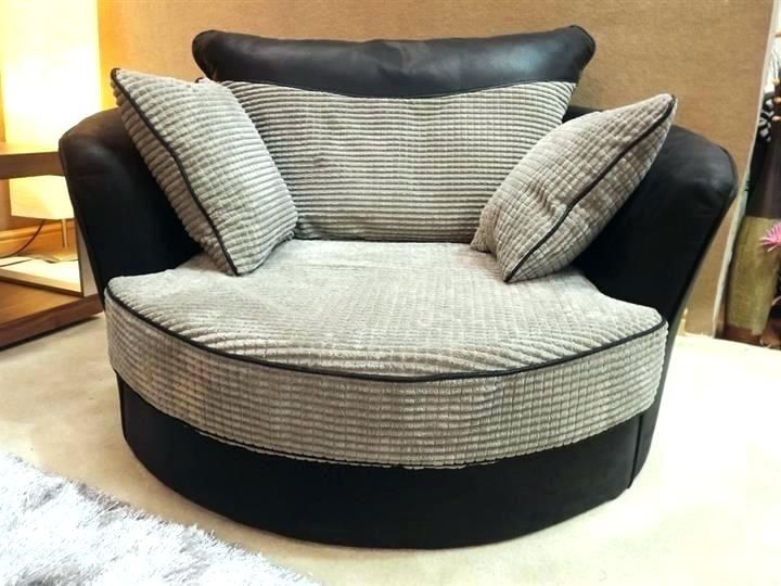 2018 Corner Sofa Chairs Inside Corner Sofa With Swivel Chair Uk Oversized Chairs – Swivel Chair (Photo 7 of 10)