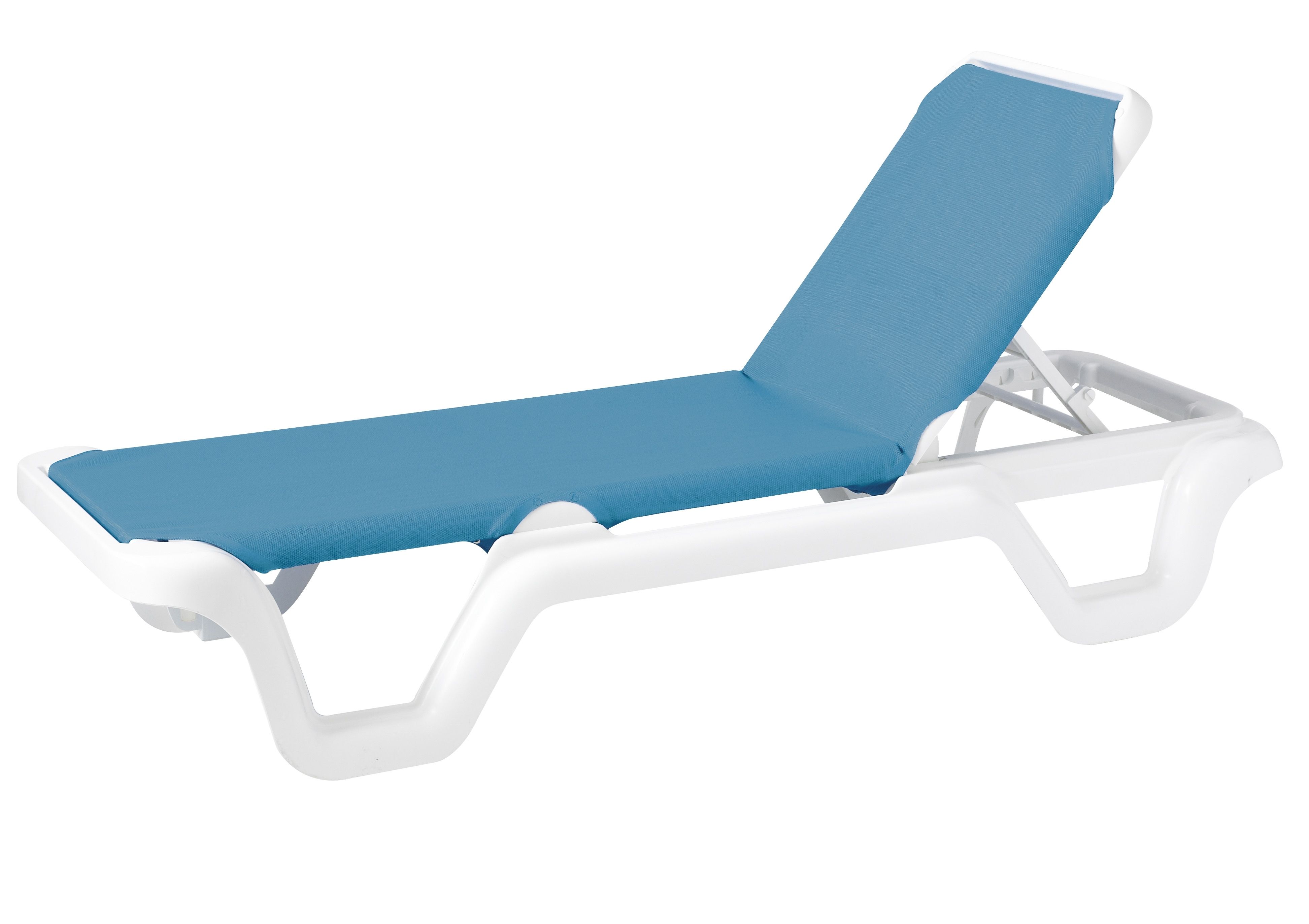 2018 Resin Chaise Lounges With Grosfillex Marina Style Resin Sling Chaise Lounge Chair W/o Arms (Photo 11 of 15)