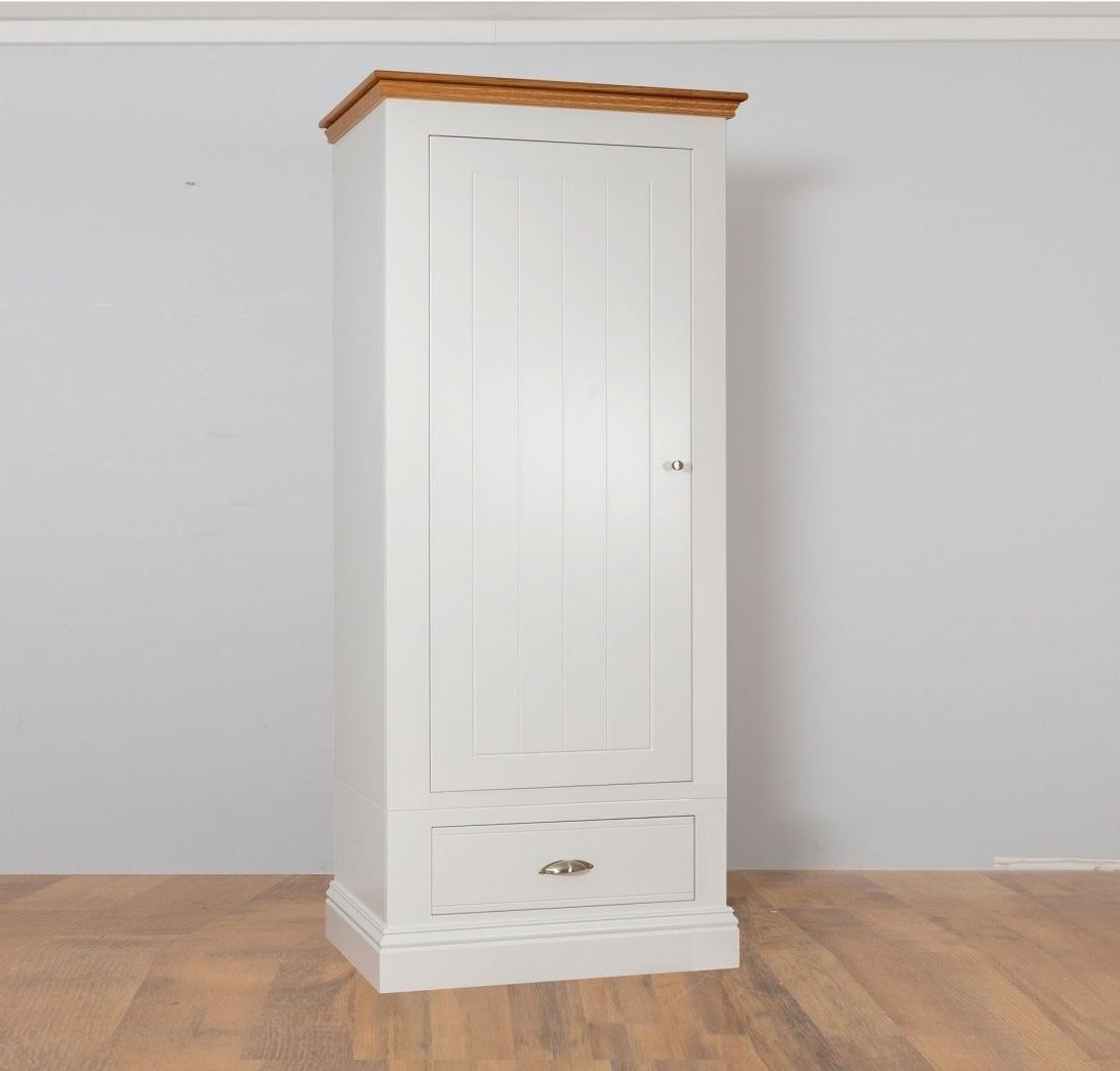 2018 White Single Door Wardrobes For Single Door Wardrobe With Drawers White Ikea Wooden Black Elegant (View 8 of 15)