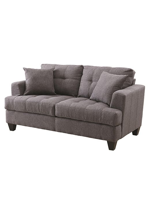 Affordable Tufted Sofas For Popular Samuel Tufted Sofa Set Archives – Affordable Portables (View 12 of 15)