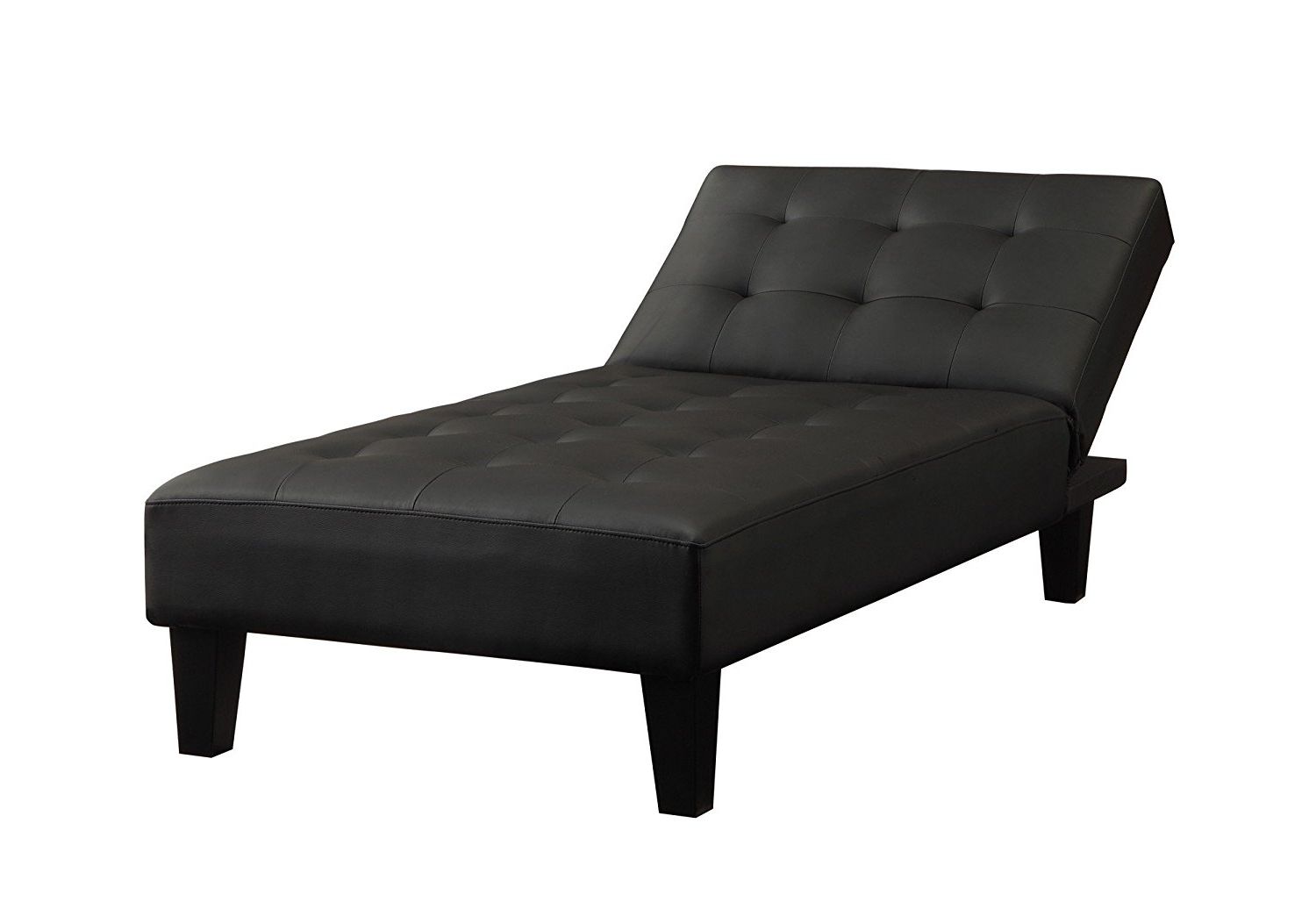 Amazon: Dhp Julia Chaise Chair Lounger, Converts To Sleeper Throughout Latest Chaise Lounge Chairs At Kohls (View 7 of 15)