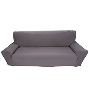 Amazon: Elastic Anti Wrinkle Couch Covers,solid Color Stylish Within Widely Used Soft Sofas (View 3 of 10)