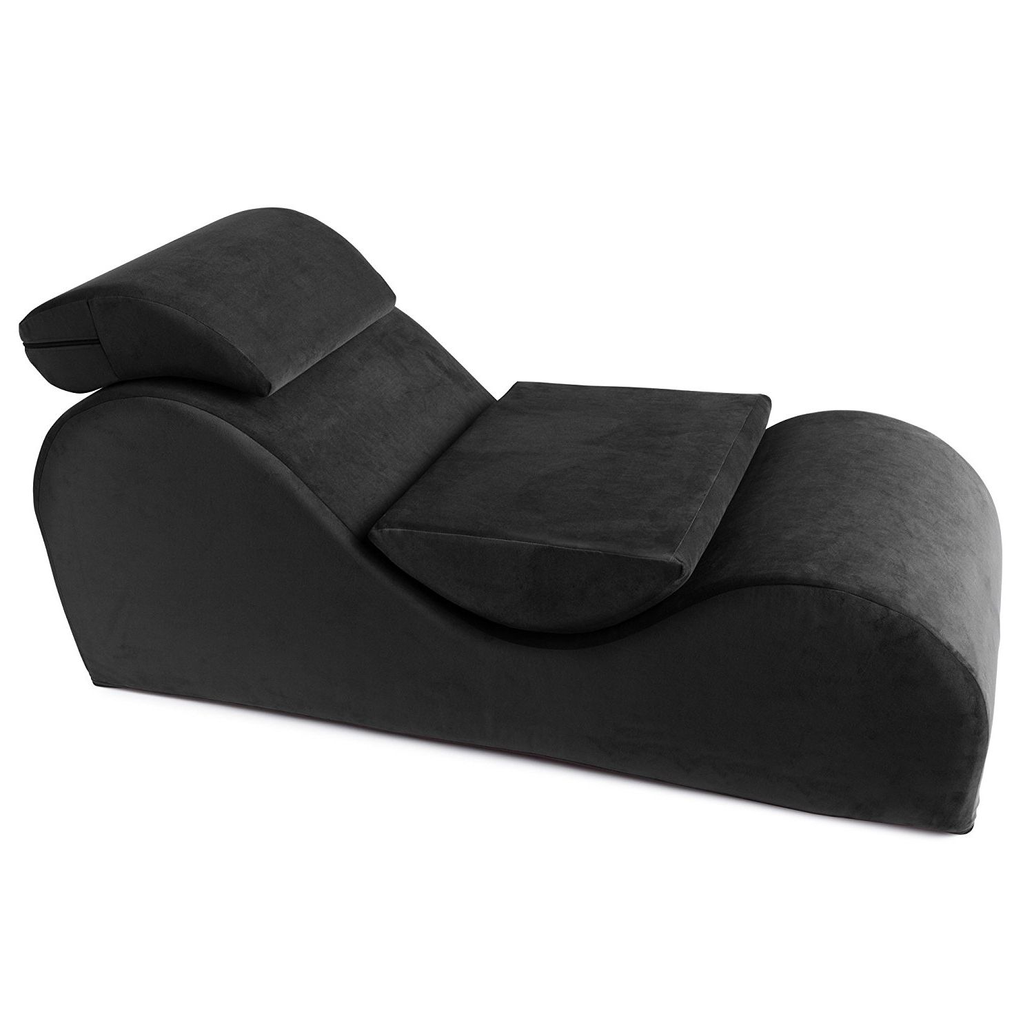 Amazon: Liberator Esse Chaise, Black Faux Leather: Health Intended For 2017 Esse Chaises (Photo 4 of 37)