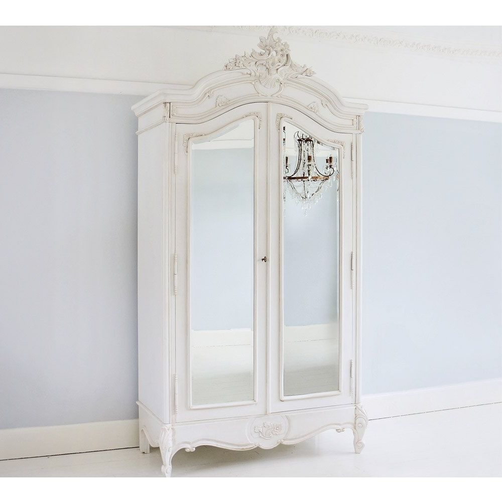 Armoire Inside Best And Newest White French Wardrobes (View 12 of 15)