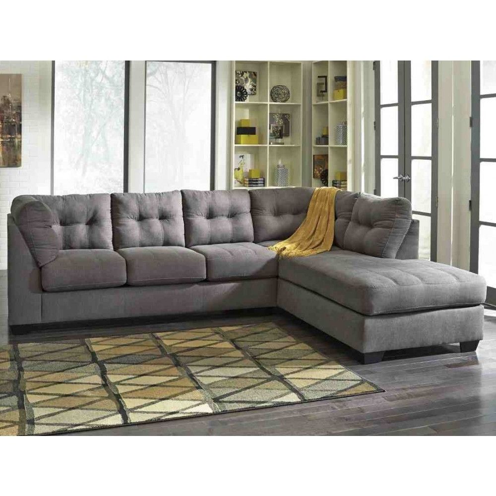 Ashley Furniture Maier Sectional In Charcoal (View 11 of 15)