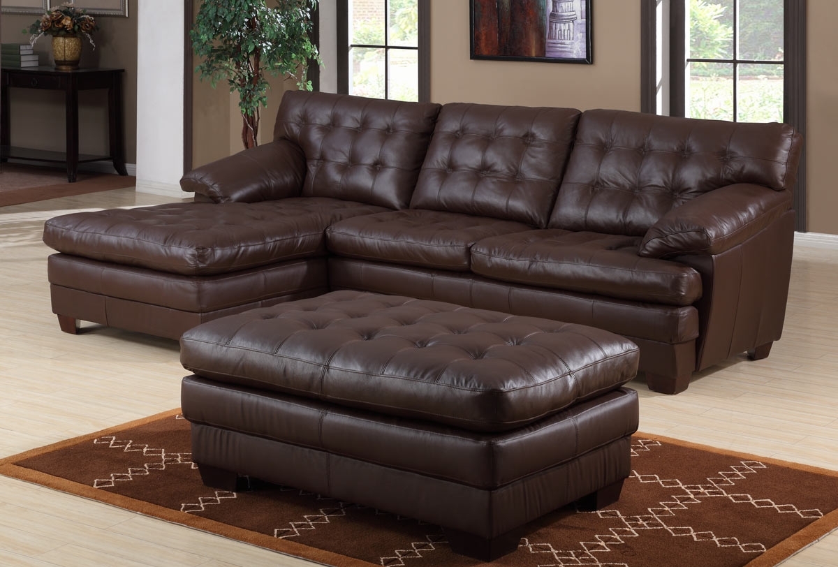 Beautiful Leather Reclining Sectional Sofa With Chaise (View 11 of 15)