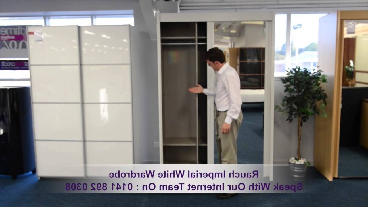 Best And Newest Imperial Wardrobes With Rauch Imperial White 2 Sliding Door, 2 Mirror Wardrobe – Youtube (View 3 of 15)
