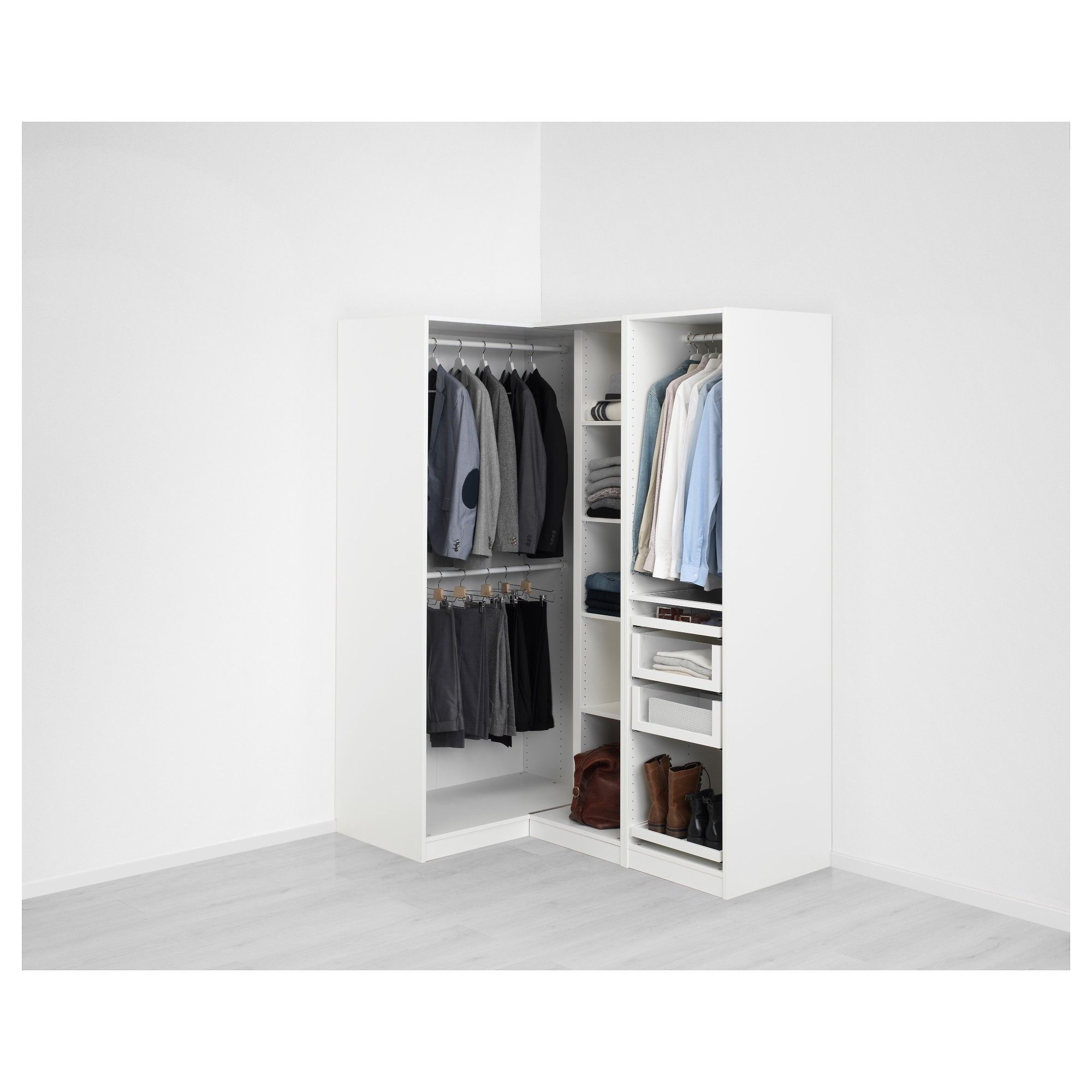 Best And Newest White Corner Wardrobes With Lovely Black Corner Wardrobe Uk – Badotcom (View 15 of 15)