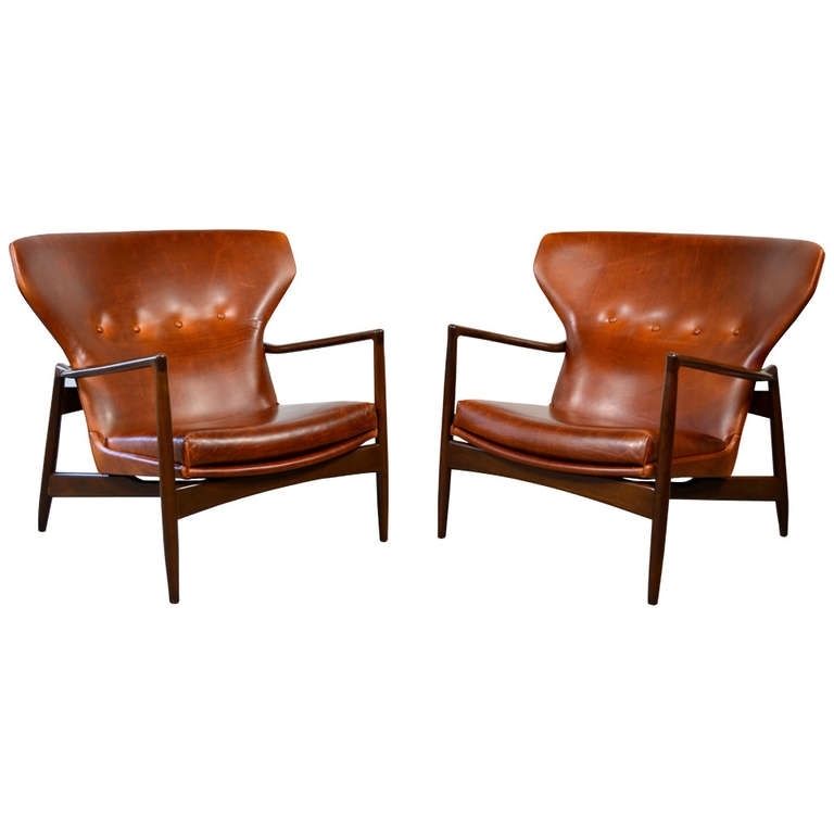 Best Lounge Sofas And Chairs Ib Kofod Larsen Pair Of Danish Modern With Well Liked Lounge Sofas And Chairs (Photo 3 of 10)