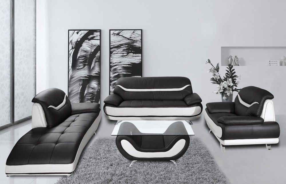 Black And White Sofas For 2018 Black And White Sofas – Visionexchange (View 3 of 10)
