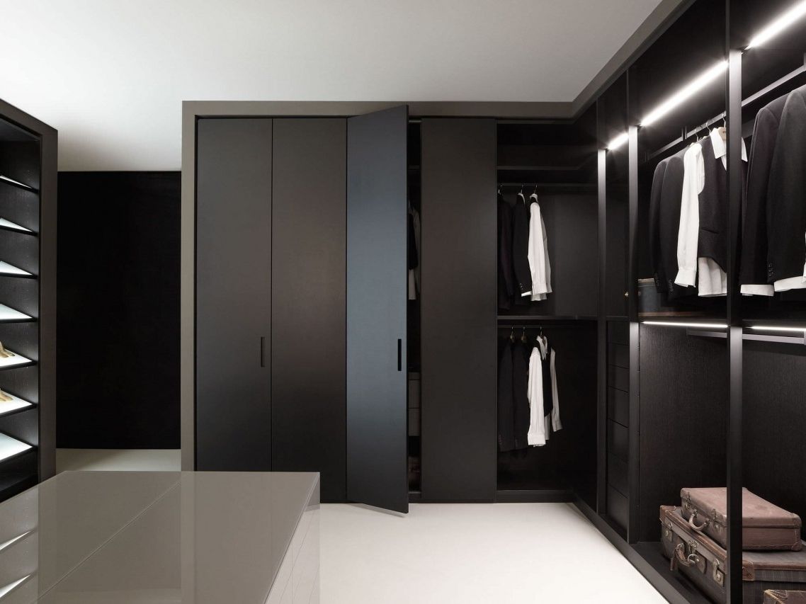 Black Wood Wardrobes With Regard To Newest Closet Door Decorating Ideas Furniture Bedroom Interior Master (View 6 of 15)