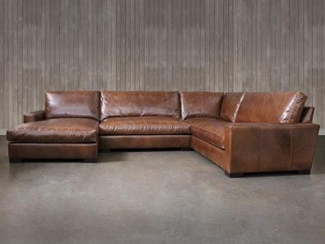 Braxton Leather "l" Sectional Sofa With Chaise :: Leather Pertaining To Preferred Braxton Sectional Sofas (View 10 of 10)