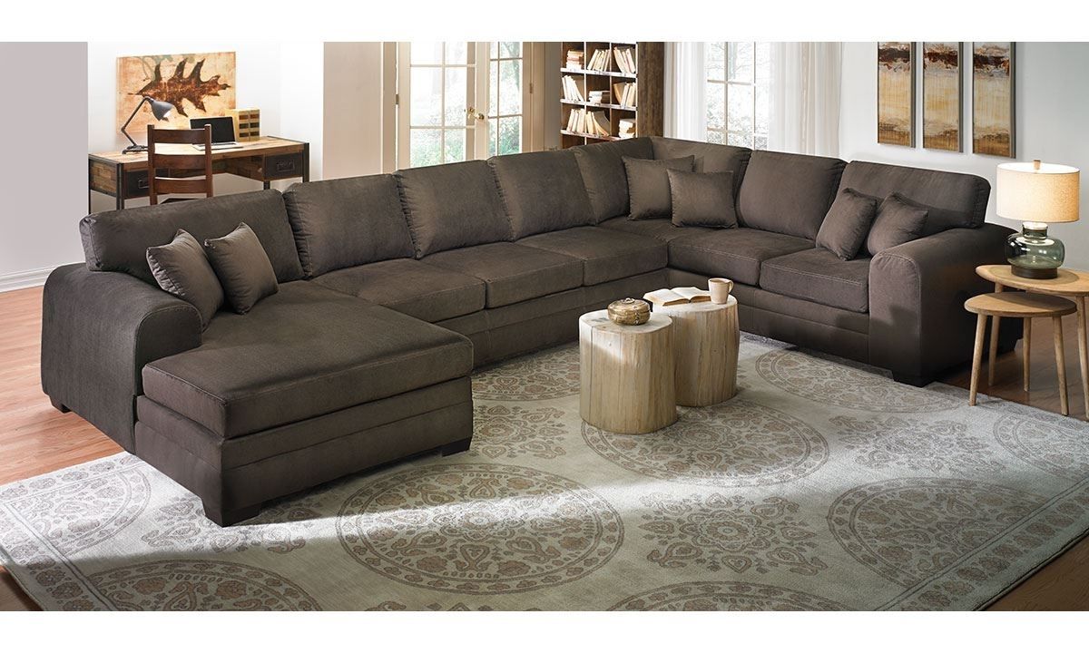 Chaise Lounge Sectionals Intended For Famous Modern Chaise Lounge Sectional # (View 13 of 15)