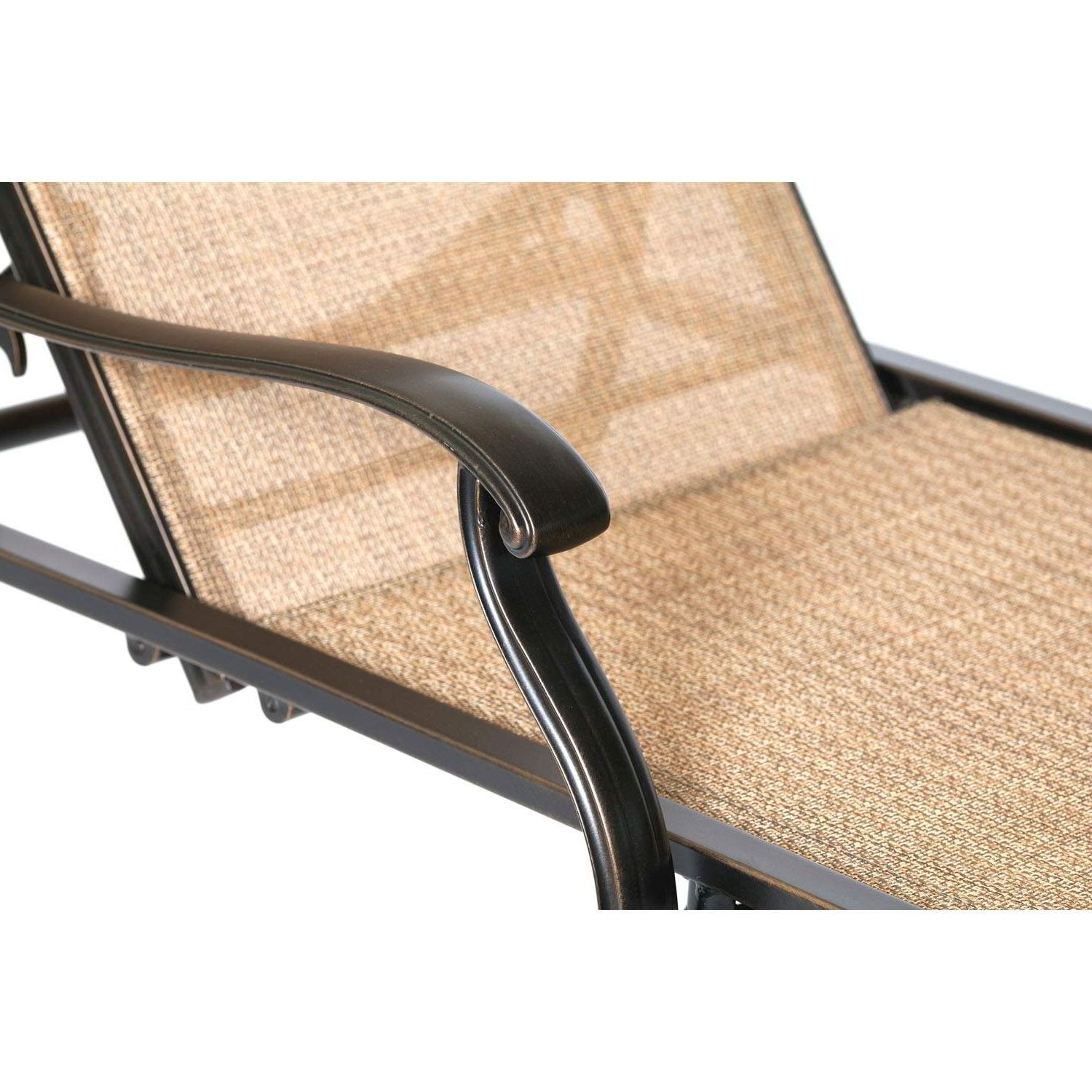 Chaise Lounge Sling Chairs Inside Most Recent Monaco Sling Back Chaise Lounge Chair – Monchs (View 10 of 15)