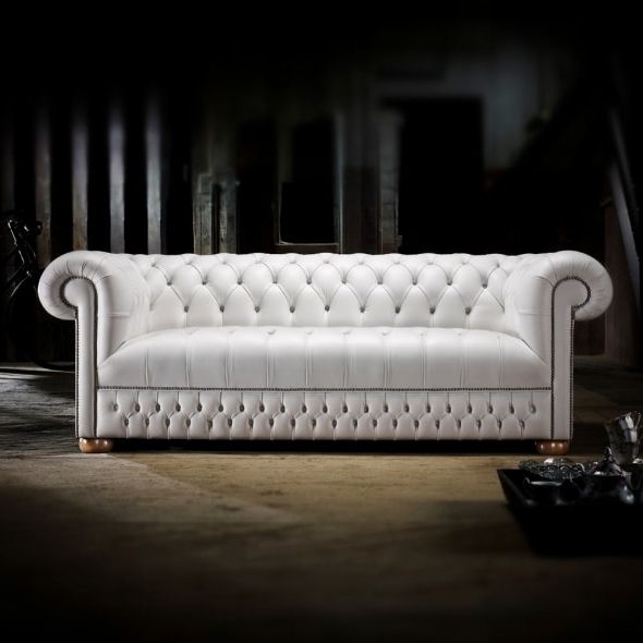 Chesterfield Sofas Intended For Most Popular Belgravia 3 Seater Sofa – From Timeless Chesterfields Uk (View 6 of 10)