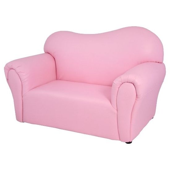 Childrens Sofas Intended For Popular 49 Kids Pink Chair, Pink Youth Seating And Storage Kids (Photo 9 of 10)